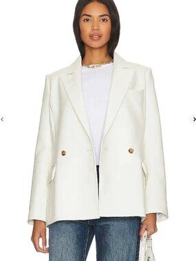 Pistola Joni Blazer in Ivory Size Small NWT